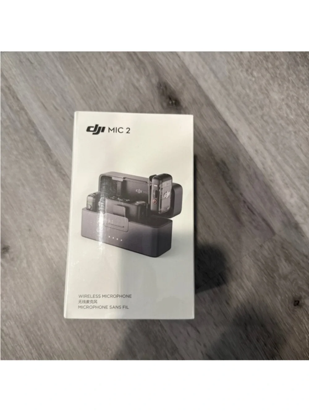 DJI Mic 2 Wireless Microphone System - White Box with Black Units